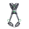 MSA V-FIT™ Harness with Tongue Buckle Leg Straps + Back & Hip D-Ring