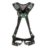 MSA V-FLEX™ Safety Harness with Tongue Buckle Leg Straps + Back D-Ring