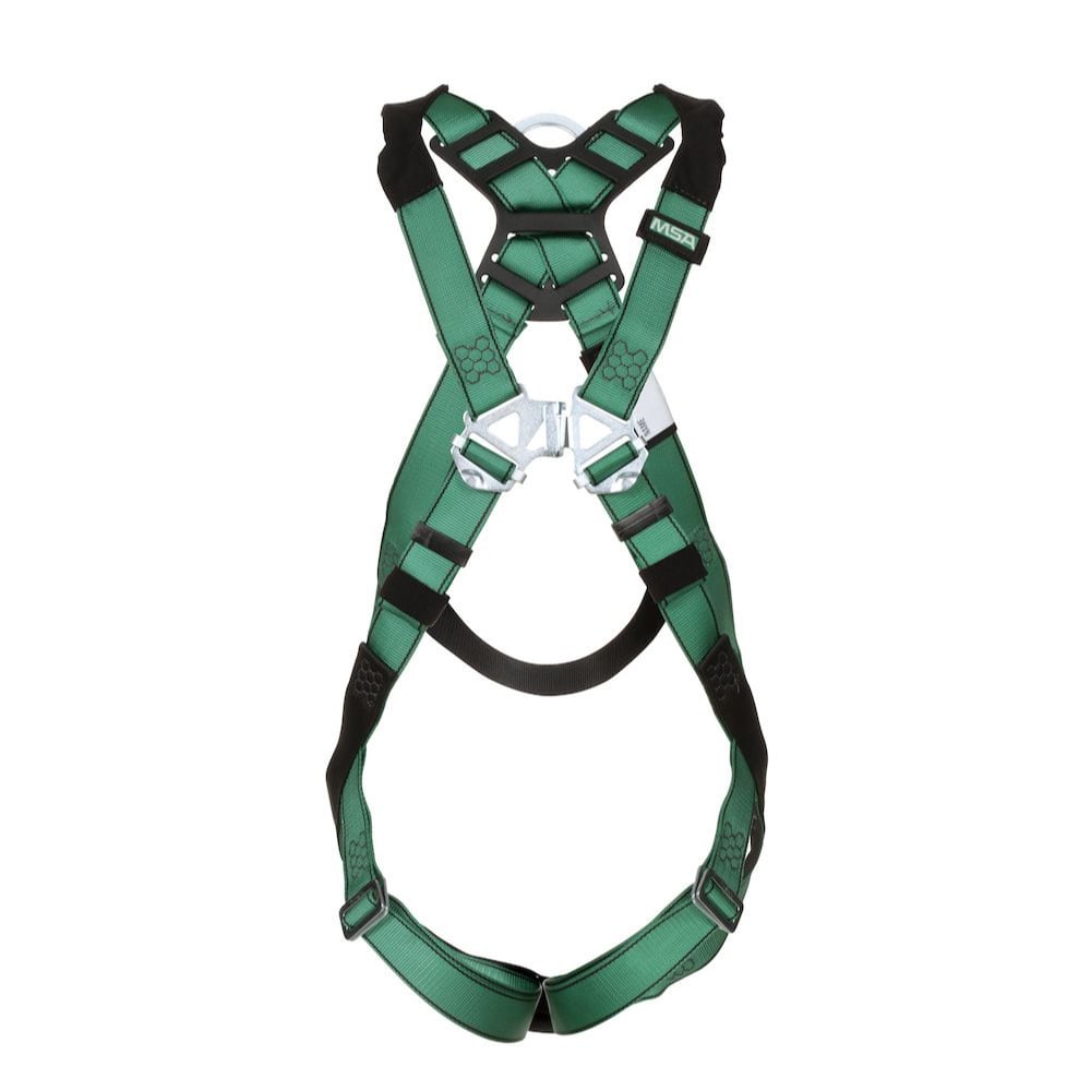 MSA V-FORM™ Harness with Qwik Fit Leg Straps, Back D-Ring
