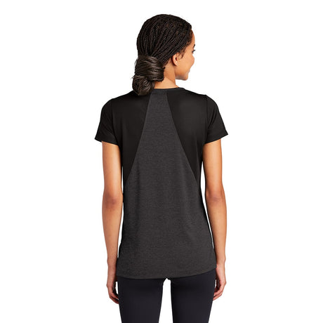 Sport-Tek LST465 Women's Endeavor Wide V-Neck T-Shirt