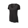 Sport-Tek LST465 Women's Endeavor Wide V-Neck T-Shirt