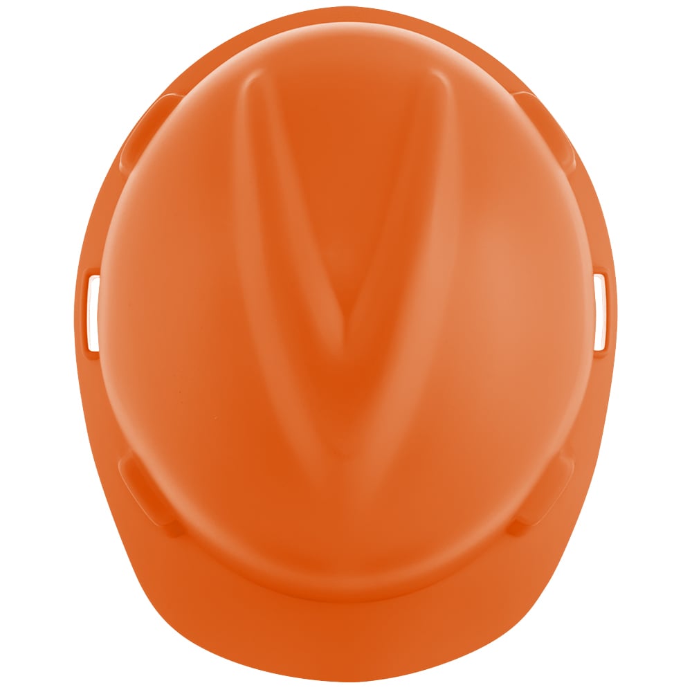 MSA V-Gard® Matte Cap Style Hard Hat with Ratchet Suspension