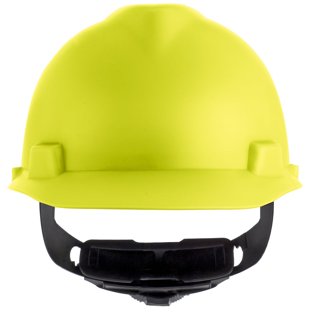 MSA V-Gard® Matte Cap Style Hard Hat with Ratchet Suspension