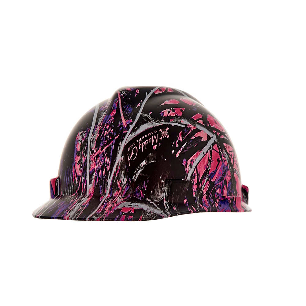 MSA V-Gard® Hydro Dipped Cap Style Hard Hat with Ratchet Suspension