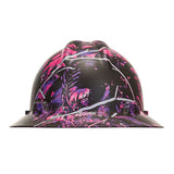 MSA V-Gard® Hydro Dipped Full Brim Hard Hat with Ratchet Suspension