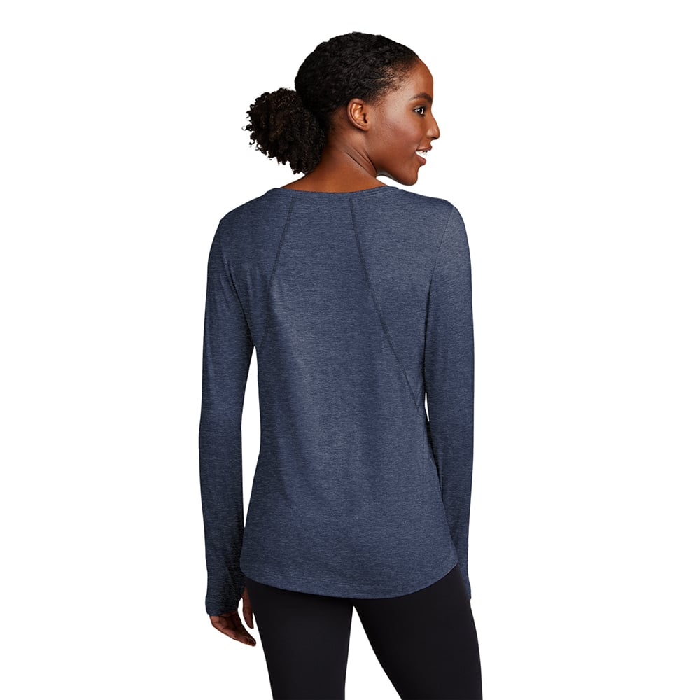 Sport-Tek LST710 Exchange 1.5 Women's Long Sleeve Crew Sweatshirt