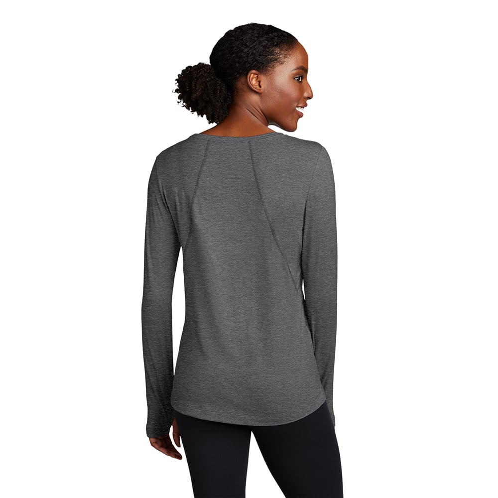 Sport-Tek LST710 Exchange 1.5 Women's Long Sleeve Crew Sweatshirt