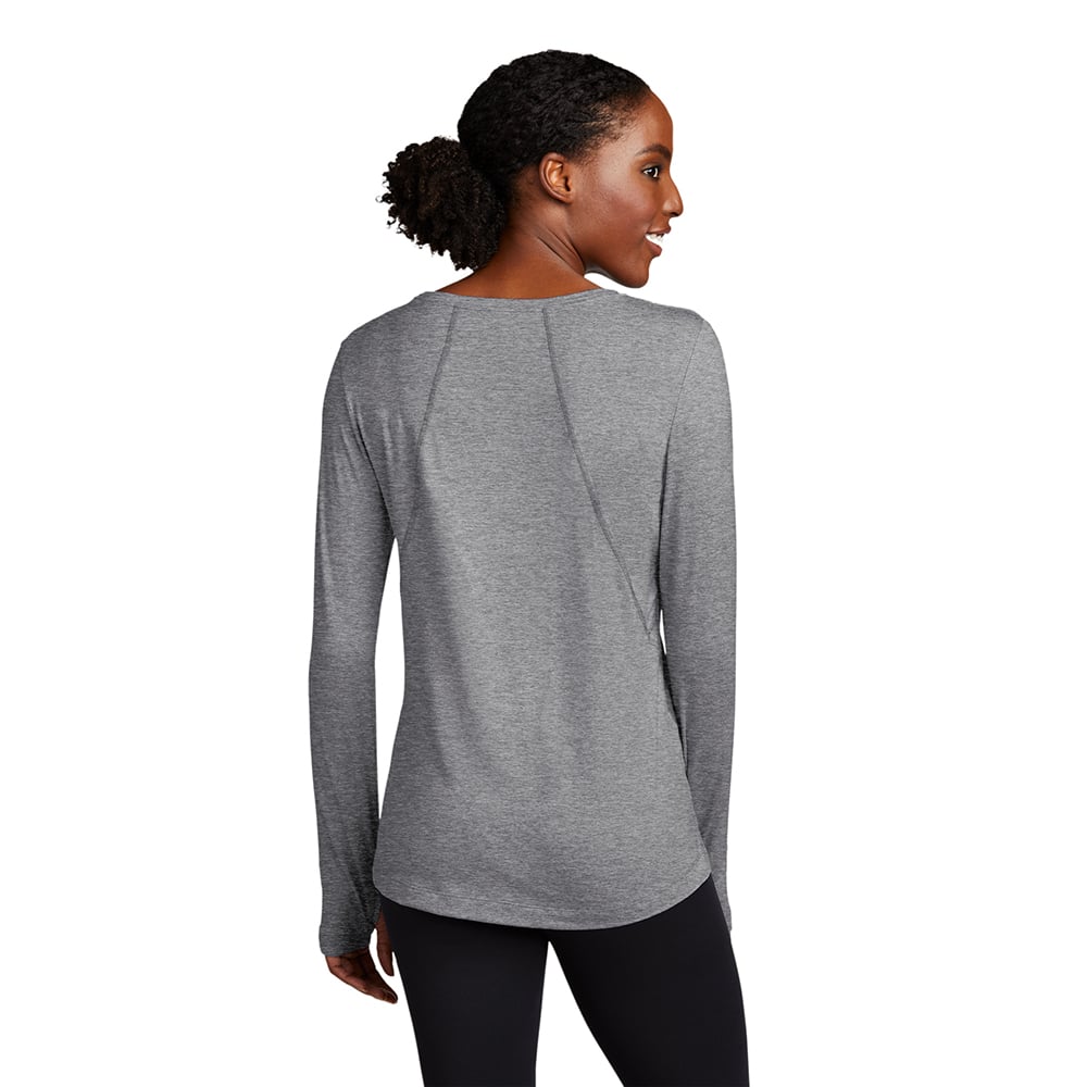 Sport-Tek LST710 Exchange 1.5 Women's Long Sleeve Crew Sweatshirt