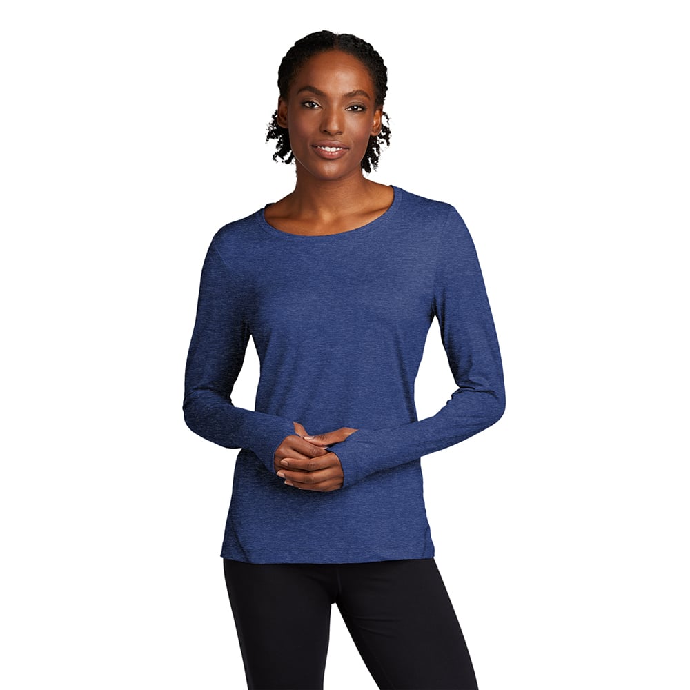 Sport-Tek LST710 Exchange 1.5 Women's Long Sleeve Crew Sweatshirt