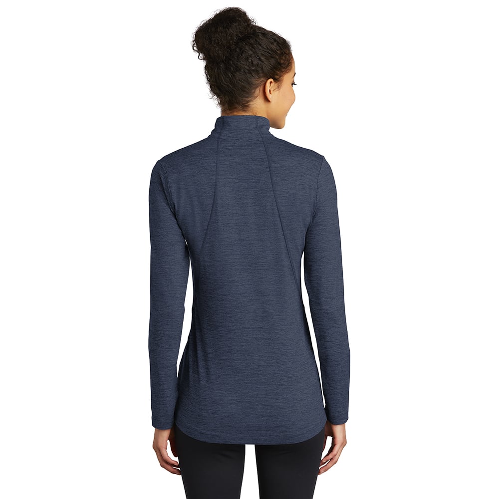 Sport-Tek LST711 Exchange 1.5 Women's Long Sleeve Half-Zip Sweatshirt