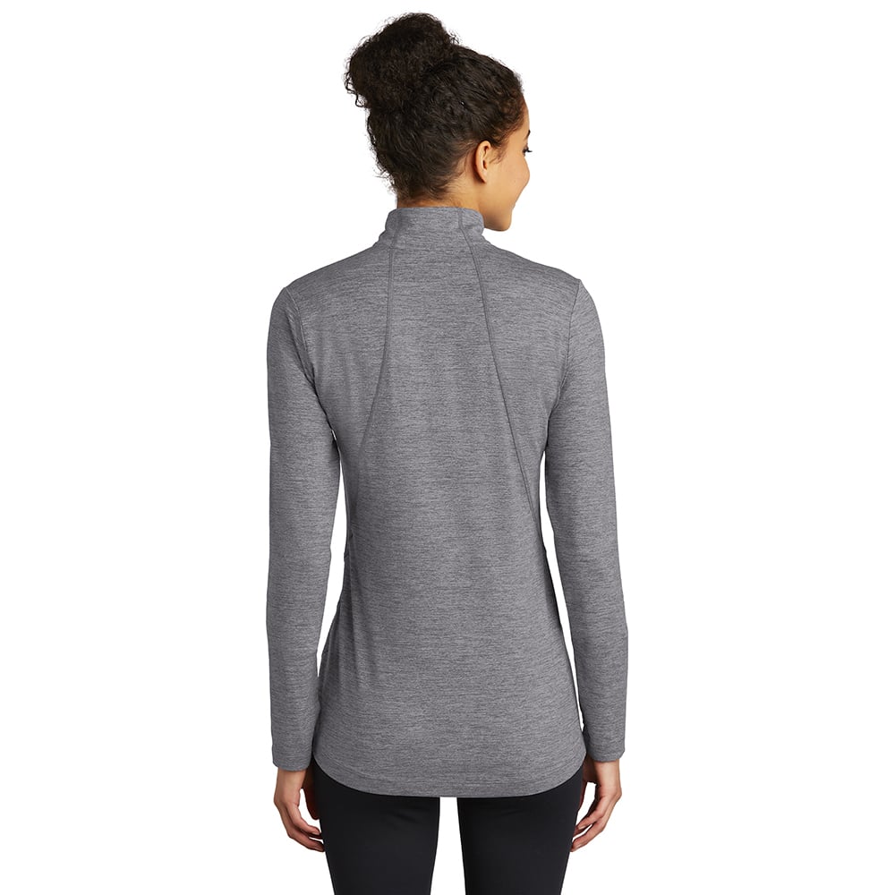 Sport-Tek LST711 Exchange 1.5 Women's Long Sleeve Half-Zip Sweatshirt