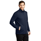 Port Authority F239 Midweight Grid Fleece Jacket with Zip Pockets