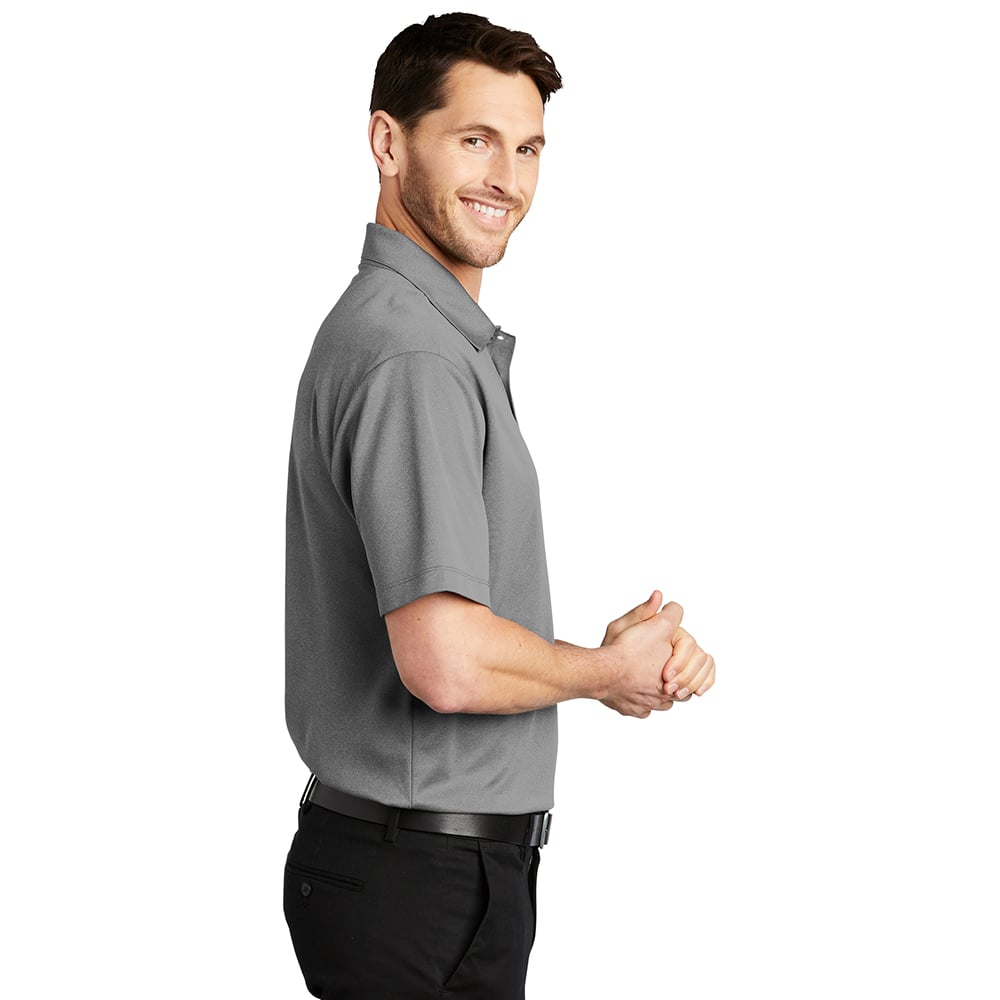 Port Authority K542 Silk Touch Heathered Performance Polo Shirt