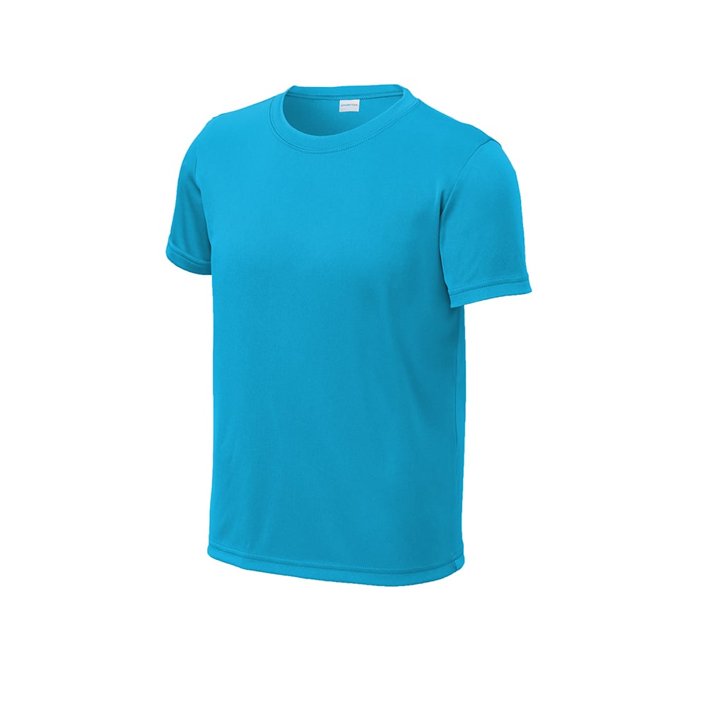 Sport-Tek YST720 Youth PosiCharge Re-Compete Short Sleeve Recycled Tee