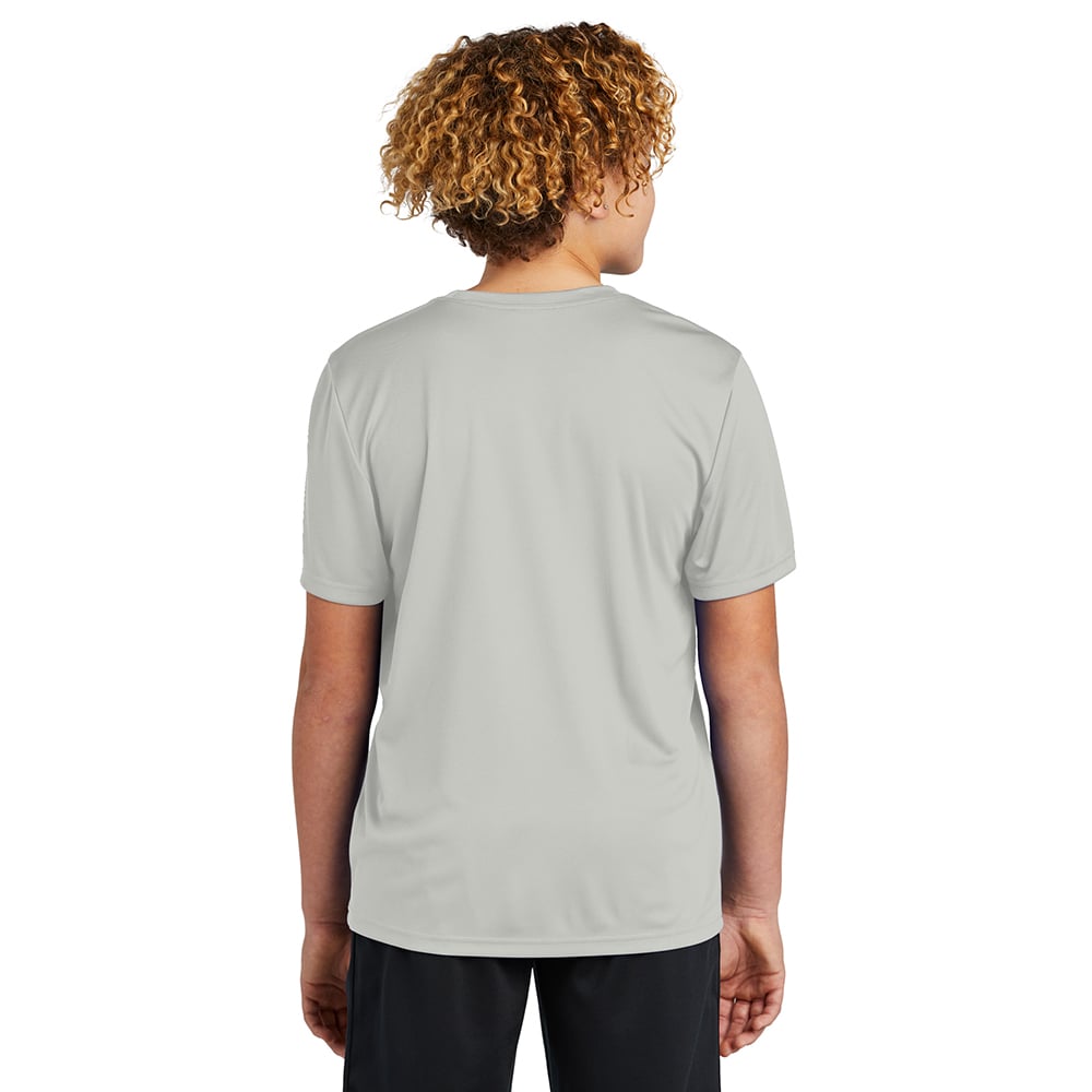 Sport-Tek YST720 Youth PosiCharge Re-Compete Short Sleeve Recycled Tee