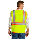 CornerStone CSV105 Surveyor Zippered Two-Tone Vest
