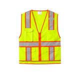 CornerStone CSV105 Surveyor Zippered Two-Tone Vest