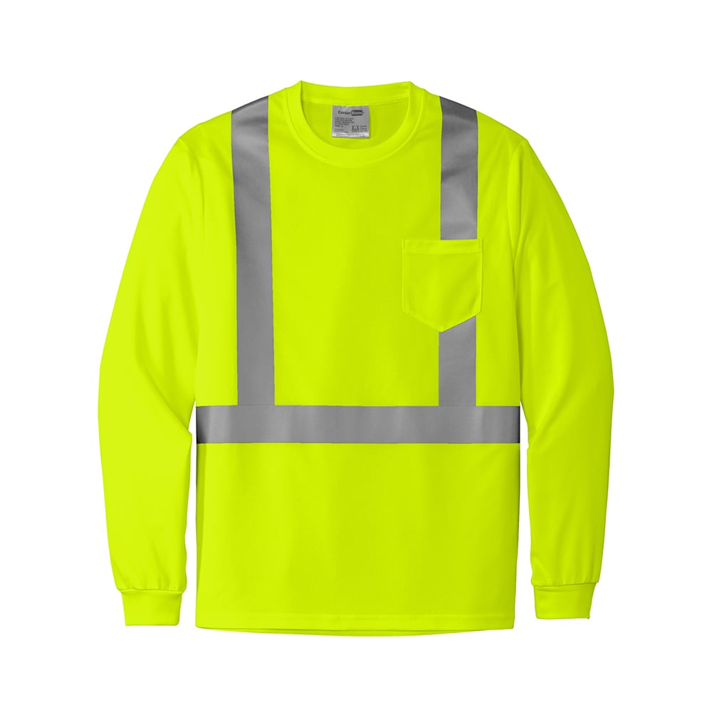 CornerStone CS201 Class 2 Mesh T-Shirt with Long Sleeves