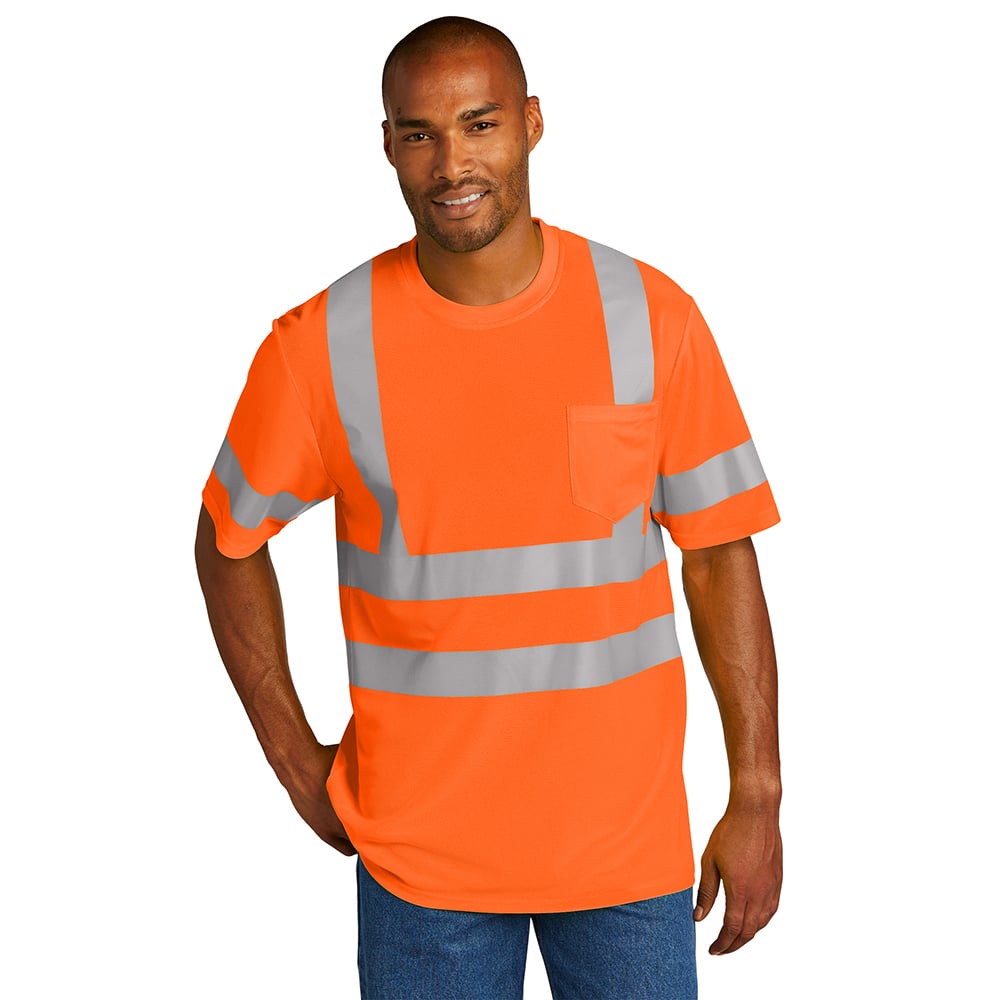 CornerStone CS202 Hi Vis Class 3 Mesh T-Shirt