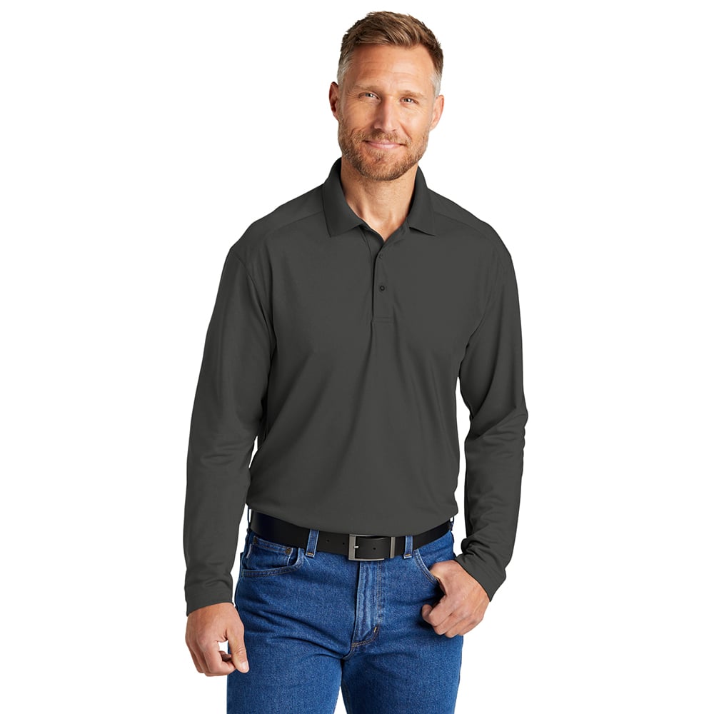 CornerStone CS418LS Select Lightweight Polo with Long Sleeves