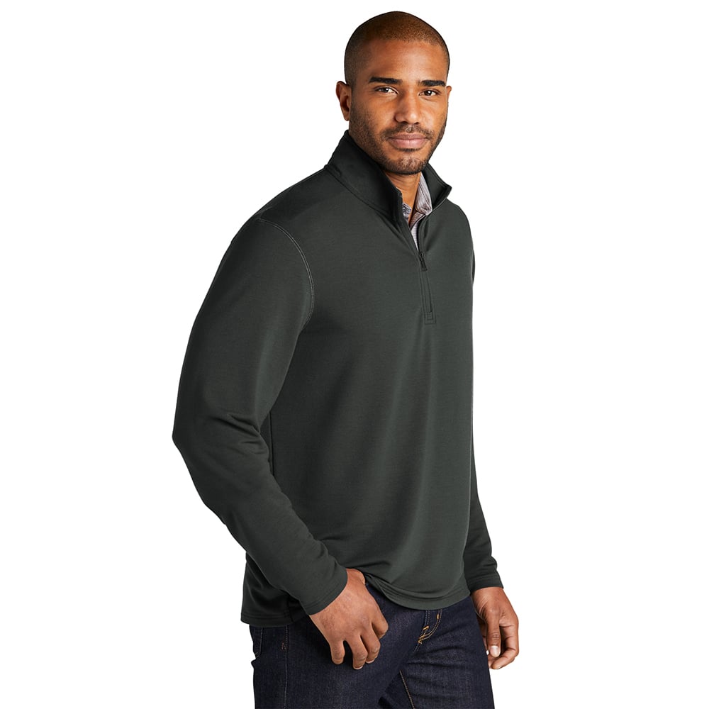 Port Authority K825 Snag-Resistant Microterry 1/4 Zip Pullover