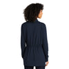 Port Authority LK825 Women's Microterry Open Front Cardigan with Pocket