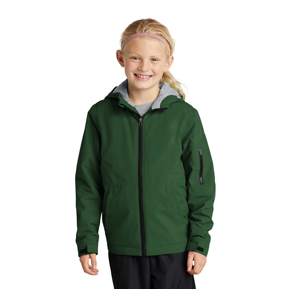 Sport-Tek YST56 Youth Water-Resistant Insulated Jacket