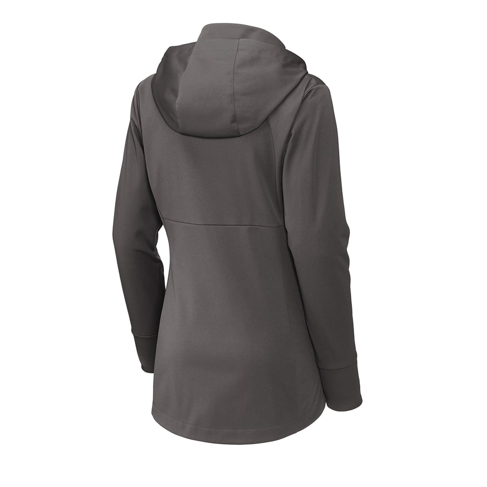 Sport-Tek LST980 Women's Raglan Softshell Jacket with Removable Hood