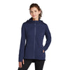 Sport-Tek LST980 Women's Raglan Softshell Jacket with Removable Hood