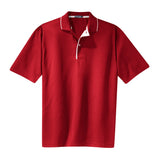 Sport-Tek K467 Dri-Mesh Piped Polo with Tipped Collar