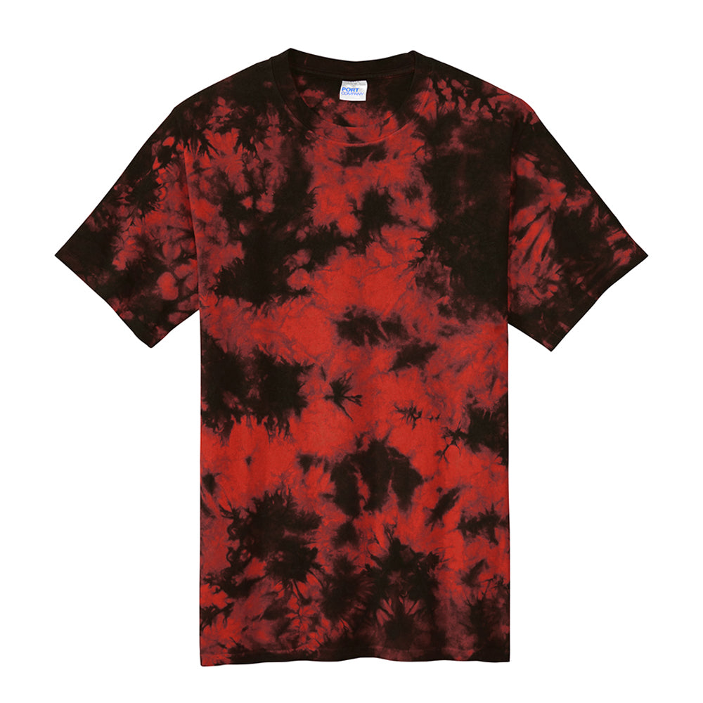 Port & Company PC145 100% Cotton Crystal Tie Dye T-Shirt