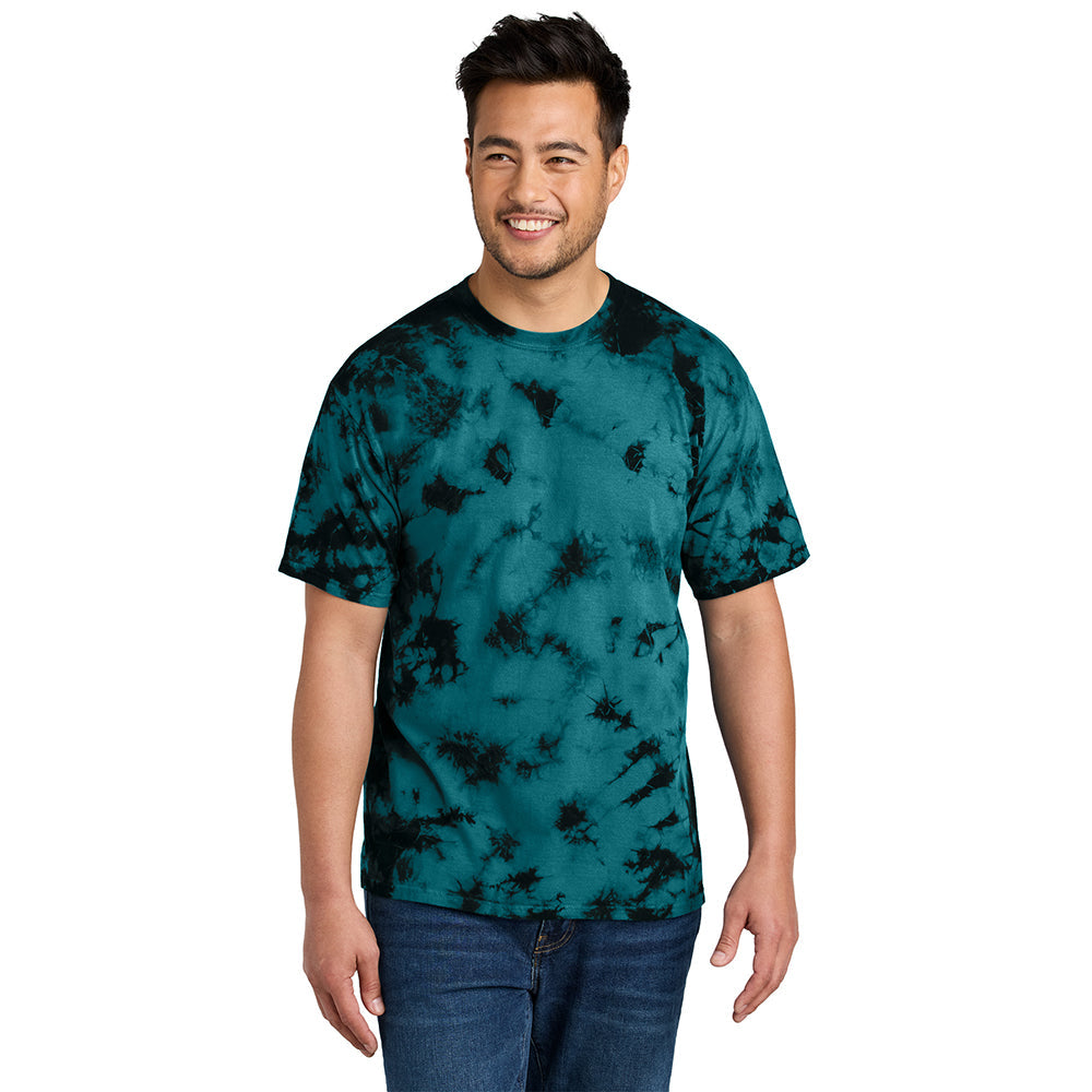 Port & Company PC145 100% Cotton Crystal Tie Dye T-Shirt