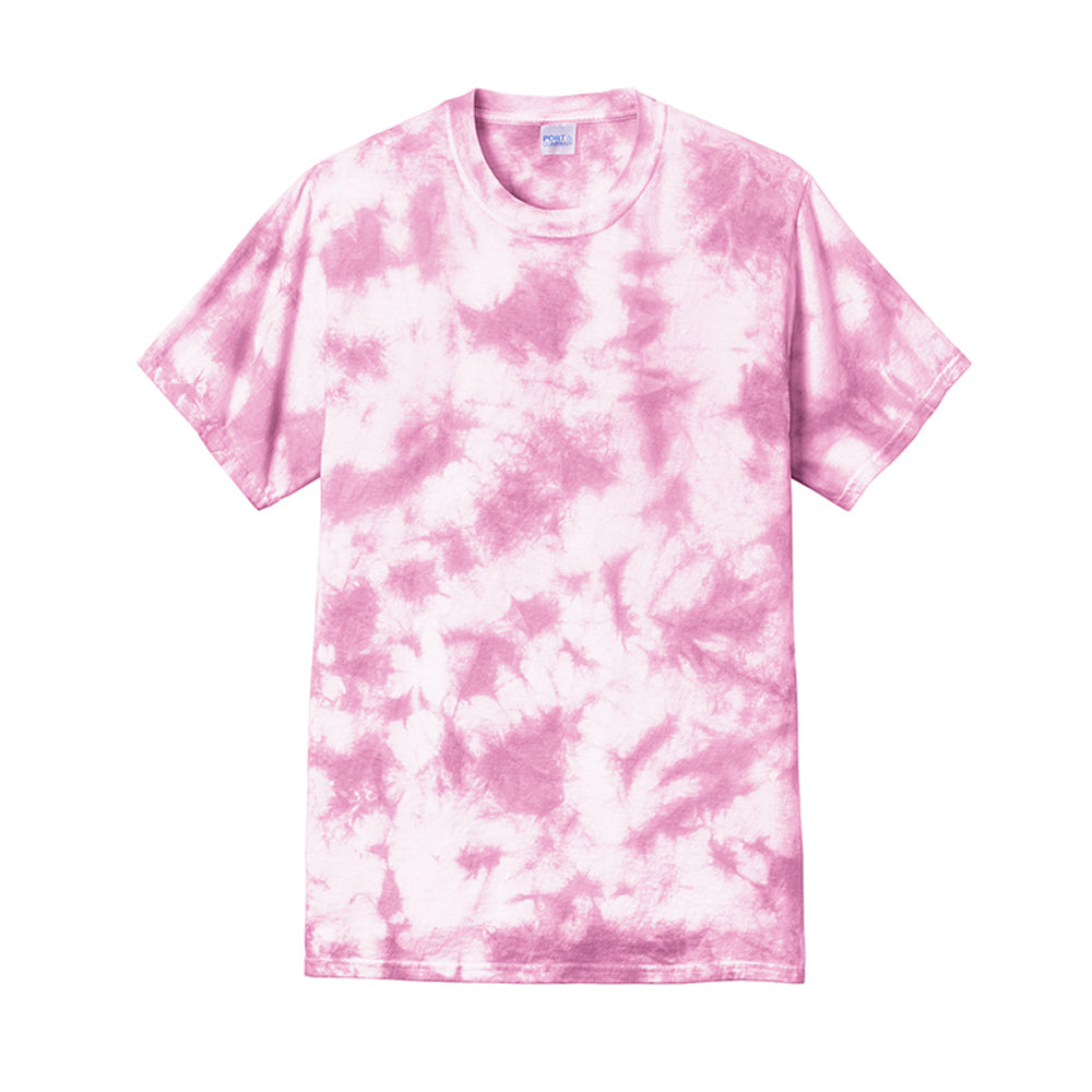 Port & Company PC145 100% Cotton Crystal Tie Dye T-Shirt