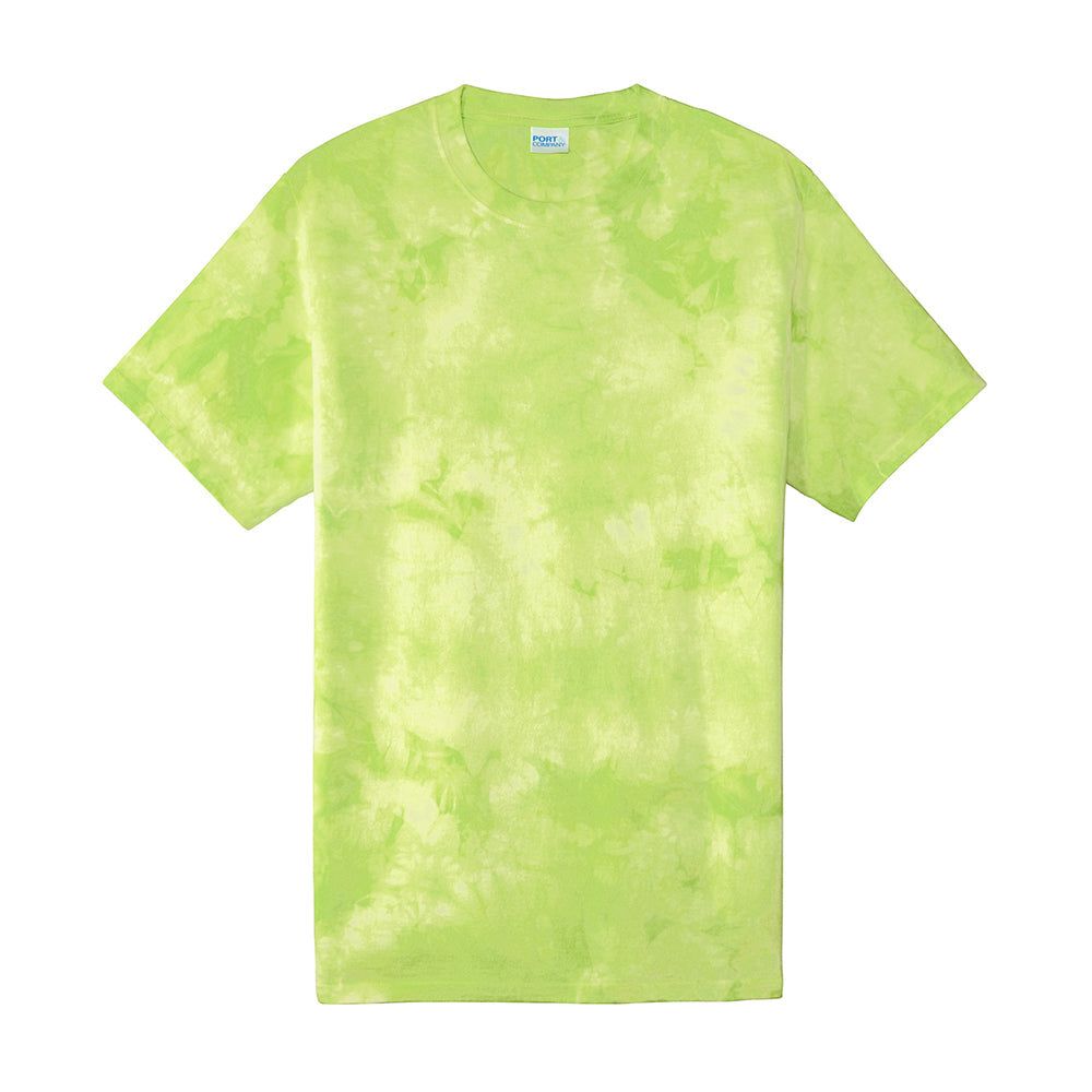 Port & Company PC145 100% Cotton Crystal Tie Dye T-Shirt