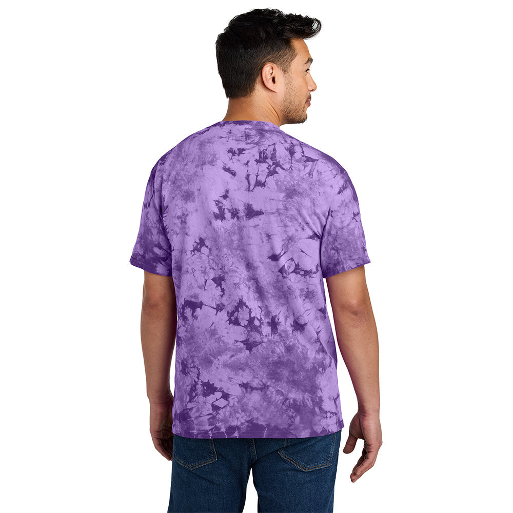 Port & Company PC145 100% Cotton Crystal Tie Dye T-Shirt