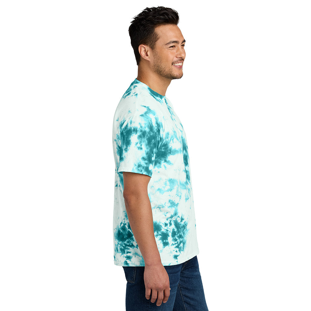 Port & Company PC145 100% Cotton Crystal Tie Dye T-Shirt