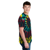 Port & Company PC147 100% Cotton Spiral Tie Dye T-Shirt