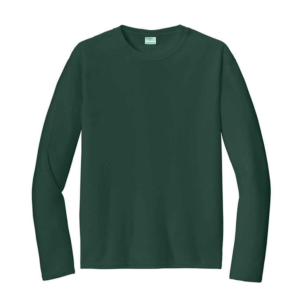 Port & Company PC380LS Performance Long Sleeve Tee with UPF50