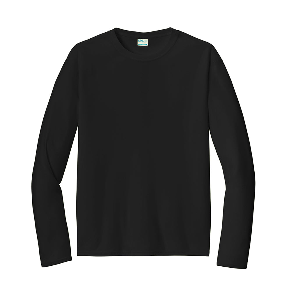 Port & Company PC380LS Performance Long Sleeve Tee with UPF50