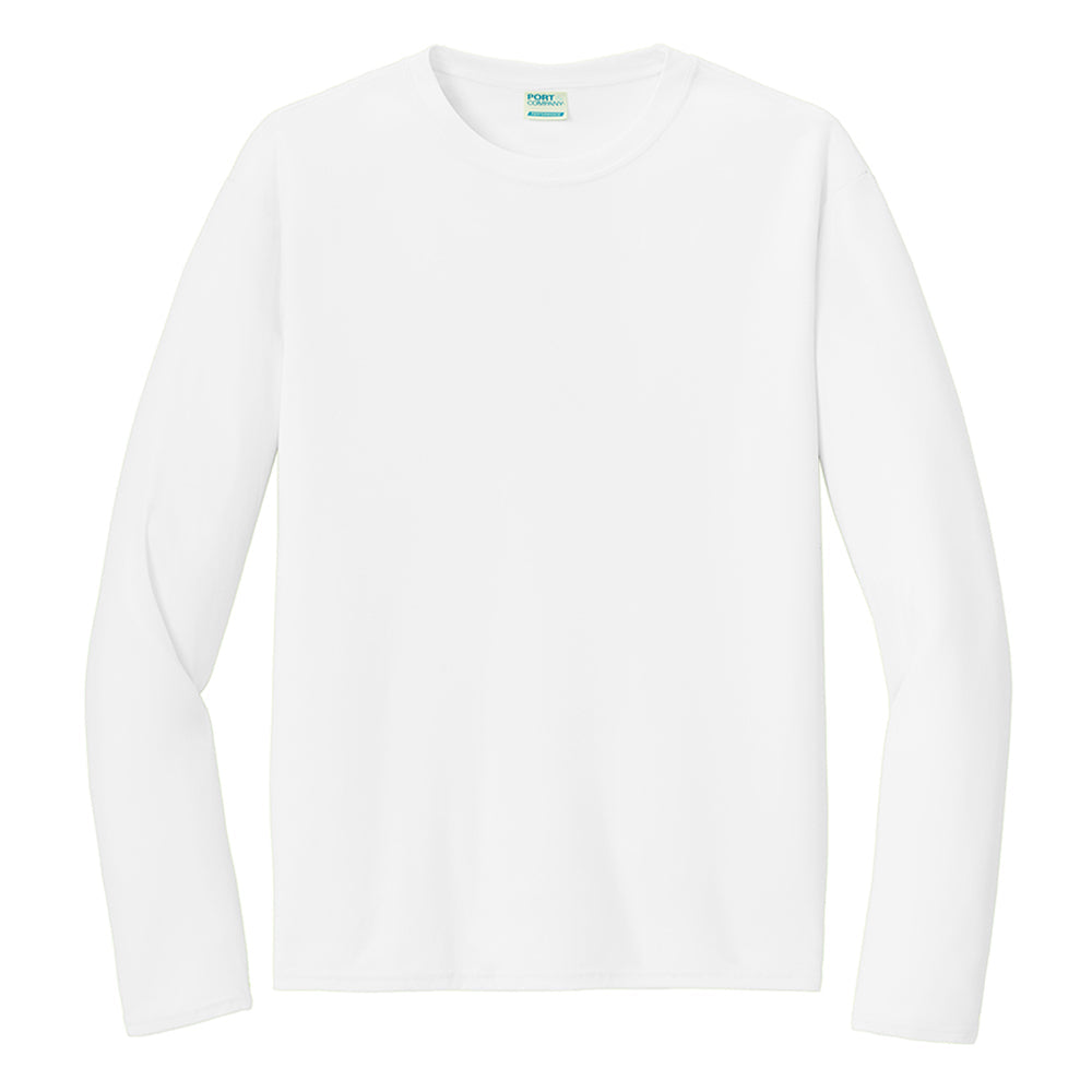 Port & Company PC380LS Performance Long Sleeve Tee with UPF50