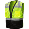 Premium Heavy Duty Surveyor Safety Vest With 6 Pockets