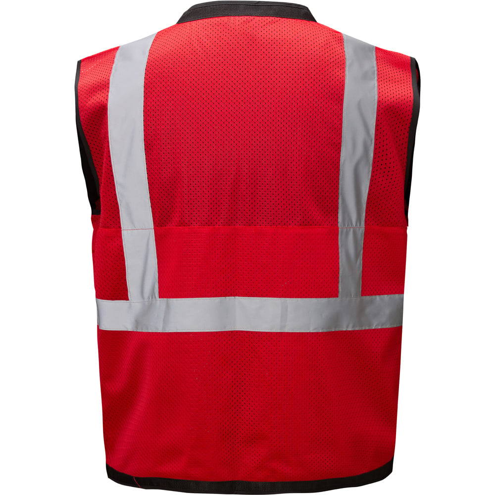 Premium Heavy Duty Surveyor Safety Vest With 6 Pockets