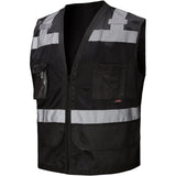 Premium Heavy Duty Surveyor Safety Vest With 6 Pockets