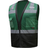 Premium Heavy Duty Surveyor Safety Vest With 6 Pockets