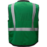 Premium Heavy Duty Surveyor Safety Vest With 6 Pockets