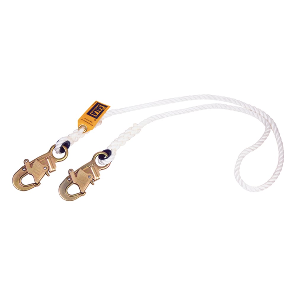 3M™ DBI-SALA™ Rope Positioning Lanyard - Nylon 1232328, White