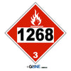 1268 Petroleum Distillates n.o.s. - Class 3 Placard - Gorvex.com