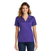 Sport-Tek L469 Dri-Mesh Women's V-Neck Polo