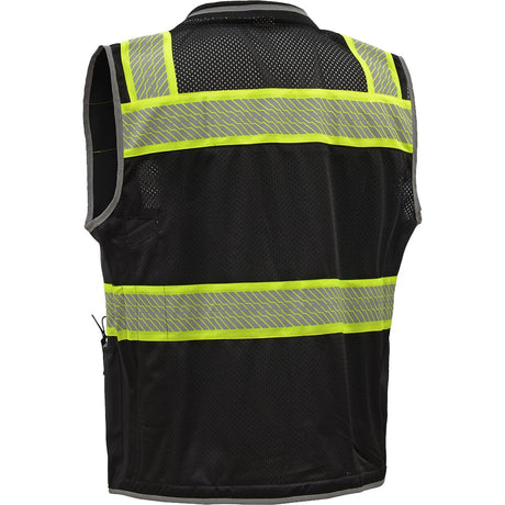 Onyx Ripstop Surveyor's Safety Vest with Teflon Coating, Class 2