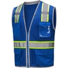 Hype-Lite Enhanced Visibility Safety Vest with Inner iPad Pockets